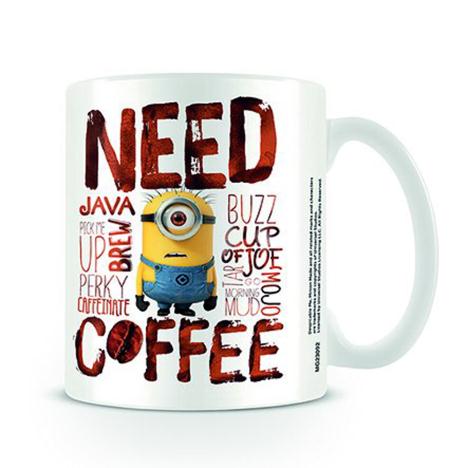 Need Coffee Minions Mug £6.99